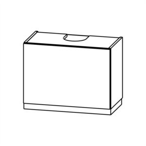 Szafka okapowa SET WO60/42P1C z okapem Franke P1.