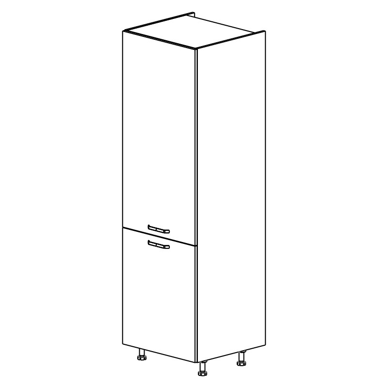 Słupek do zabudowy lodówki KAMMONO SL60/61 FG2