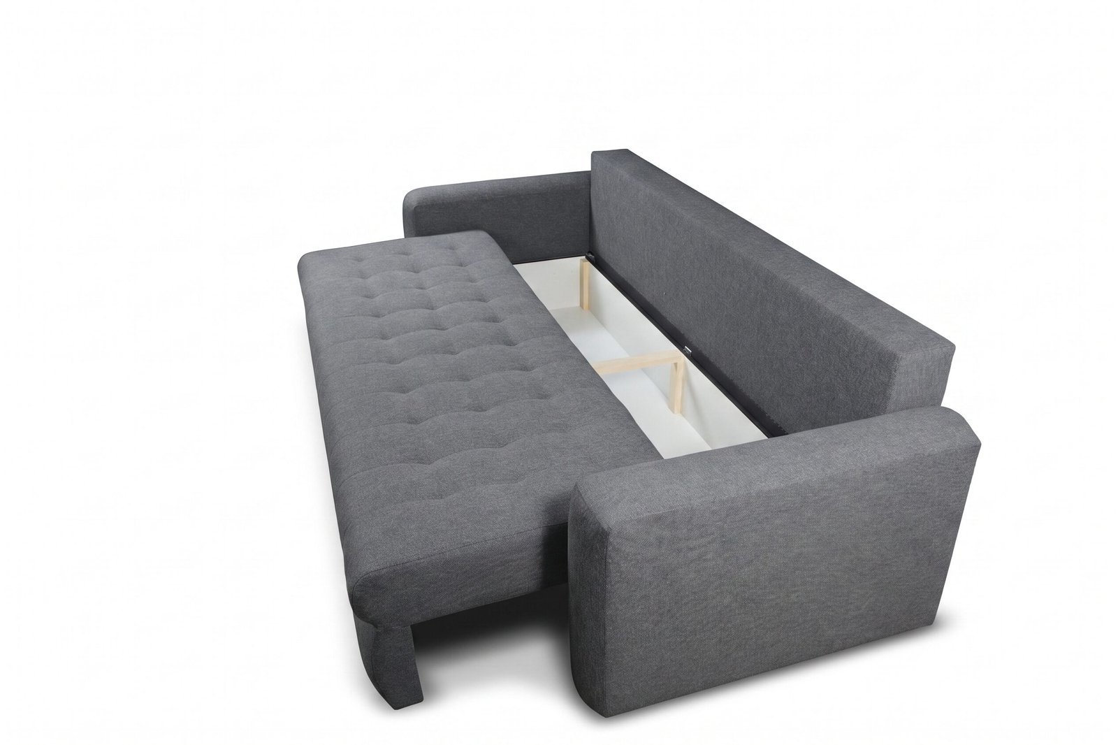 Sofa rozkładana Axis z funkcją spania i pojemnikiem - obrazek 3