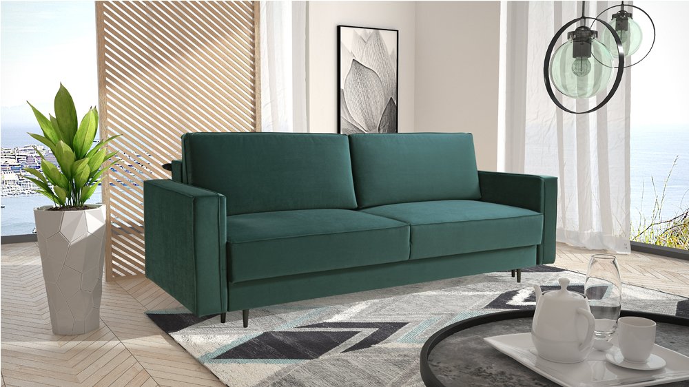 Sofa rozkładana Yoko z funkcją spania i pojemnikiem - obrazek 4